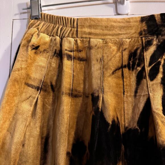 Uru Kristine St. RRik Velour Elastic Waistband Pull on Tie Dye Women Pant Large - Picture 2 of 6